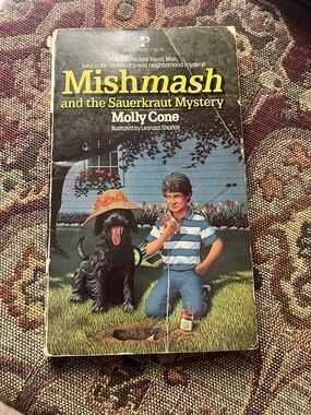 1965 Vintage Book Mishmash and the Sauerkraut Mystery By Molly Cone Paperback